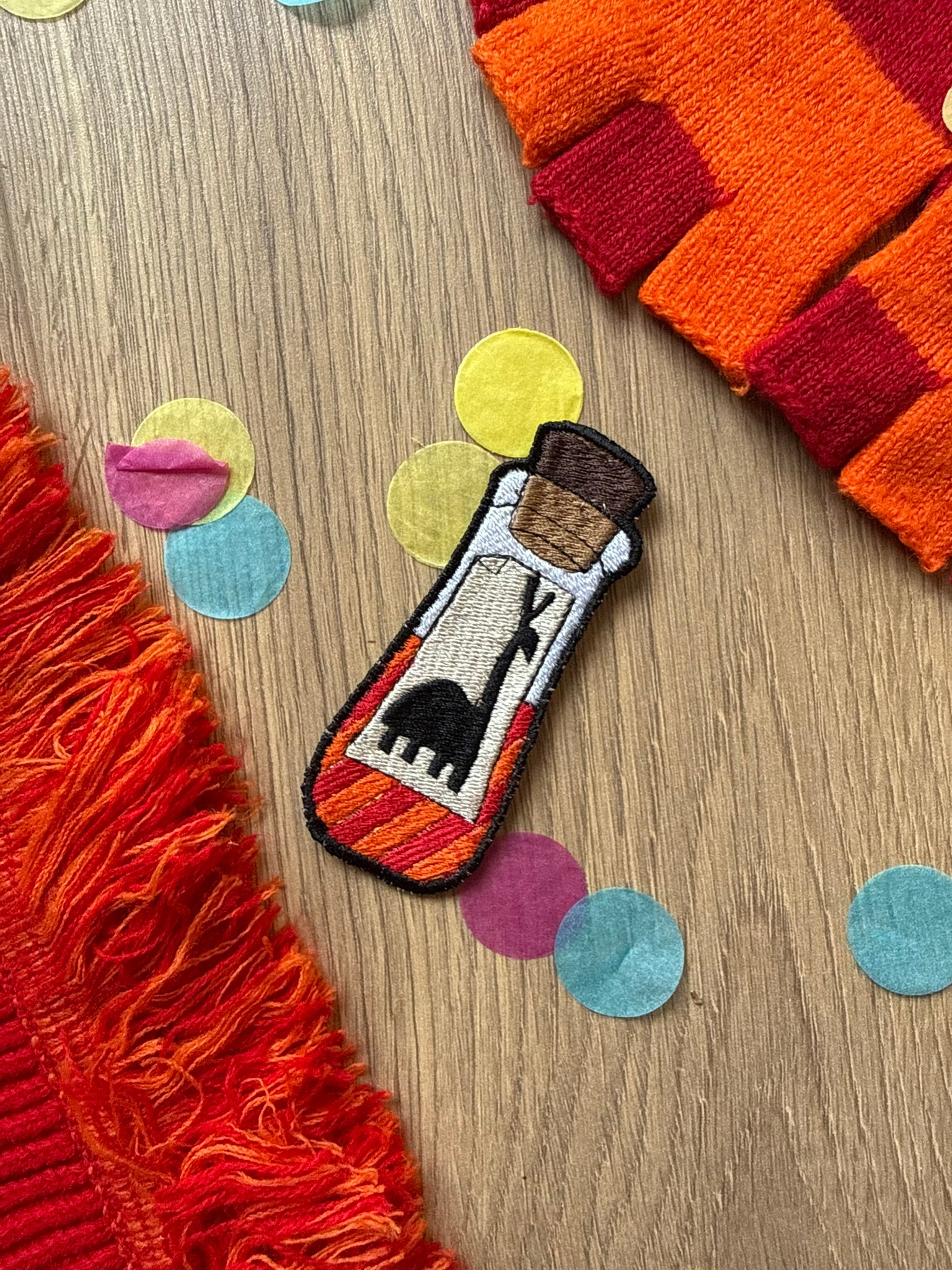 Keizer Kielegat Strijkembleem ❤️🧡